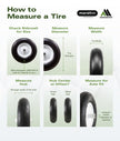 Easy Fit 4.00-6 Flat-Free Wheel Assembly for Residential Wheelbarrow Black 🍁 All In One Marketplace Canada