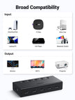 UGREEN HDMI Switch 5 in 1 Out 4K@60Hz, HDMI 2.0 Switcher 5 Port with IR Remote Selector Box 4K HDR 3D Dolby Vision Atmos CEC HDCP2.2, Compatible with PS5 4 3 Xbox Switch TV Black 🍁 All In One Marketplace Canada