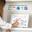 Skylight Calendar: 15-inch Wall Planner Digital Calendar & Chore Chart, Smart Touchscreen Interactive Display for Family Schedules – Wall Mount Included, Great for Organizing Your 2026 Calendar 🍁 All In One Marketplace Canada