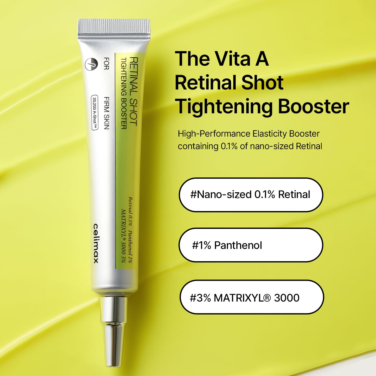 celimax The Vita A Retinal Shot Tightening Booster | Pore Minimizer, Wrinkles & Fine Lines, Firmer Skin, 15ml 🍁 All In One Marketplace Canada