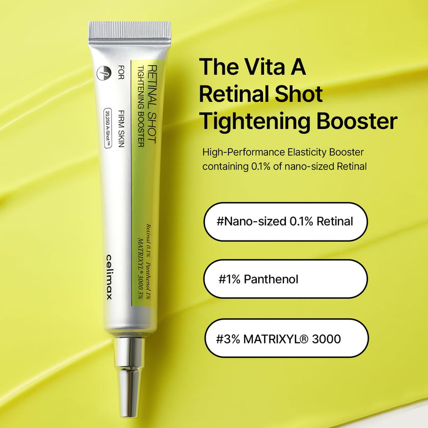 celimax The Vita A Retinal Shot Tightening Booster | Pore Minimizer, Wrinkles & Fine Lines, Firmer Skin, 15ml 🍁 All In One Marketplace Canada