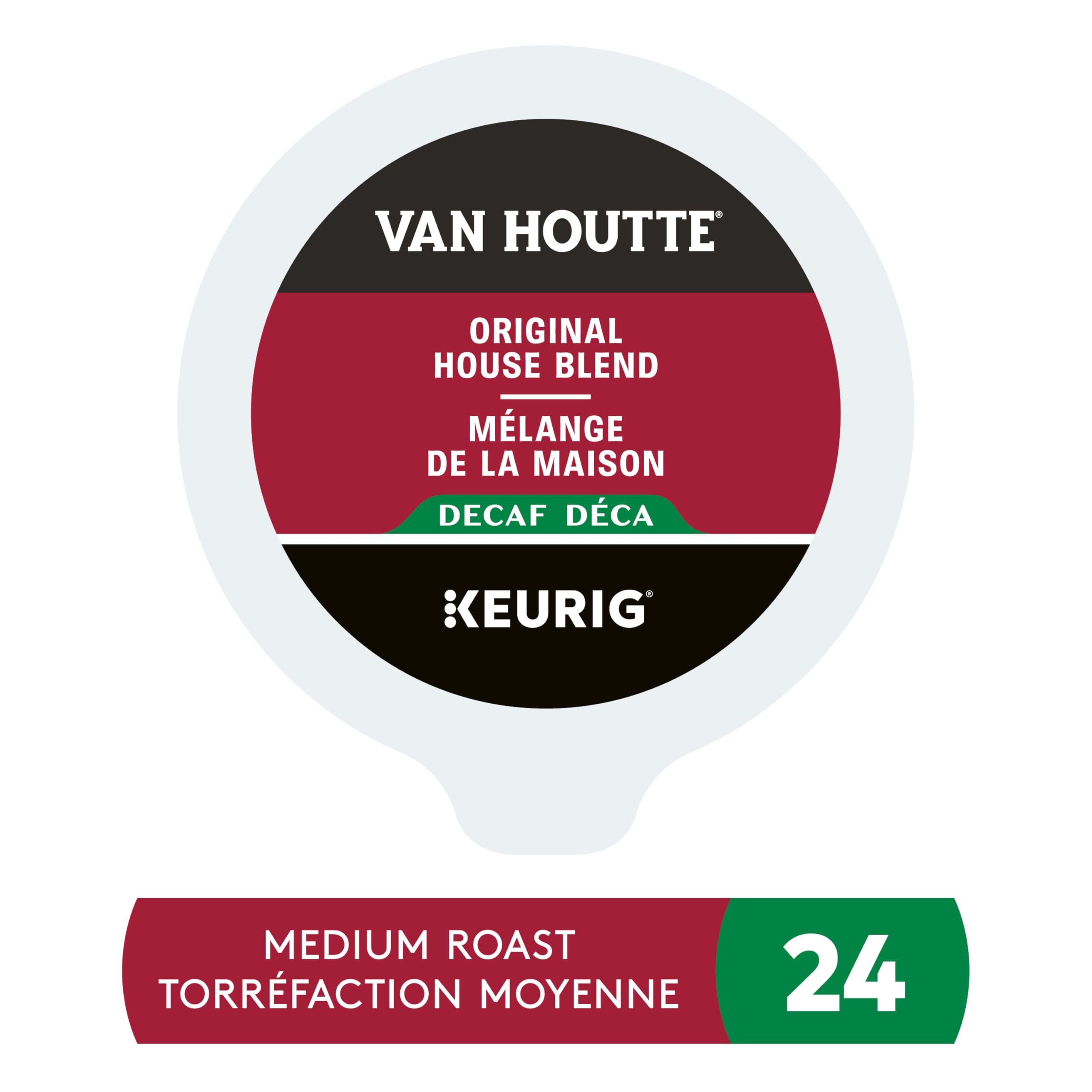 Van Houtte Original House Decaf K-Cup Coffee Pods, 24 Count For Keurig Coffee Makers 🍁 All In One Marketplace Canada