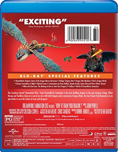 How To Train Your Dragon 2 - Blu-Ray (Used)