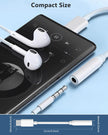 USB C to 3.5mm Audio Aux Adapter, AIDOUBARA 2 Pack Headphone Jack Dongle for iPhone 16 Pro Max/16, 15 Pro Max/15 Pro/15 Plus, Compatible with Samsung Galaxy S24/ S23/ S22/ S21 Ultra, Pixel, MacBook 🍁 All In One Marketplace Canada