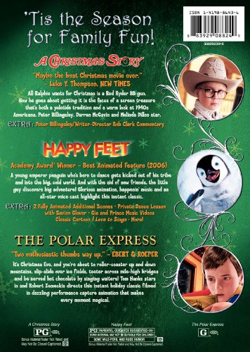 Holiday Family Collection: The Polar Express/Happy Feet/A Christmas Story [Import]