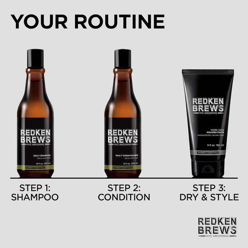 Redken Brews Molding Paste Hair Styling, 150mL 🍁 All In One Marketplace Canada