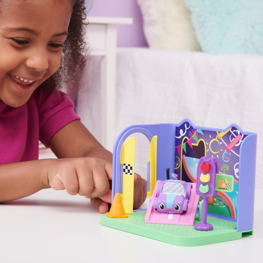 Gabby's Dollhouse, Carlita Purr-ific Play Room with Carlita Toy Car, Accessories, Furniture and Dollhouse Deliveries, Kids Toys for Ages 3 and up 🍁 All In One Marketplace Canada