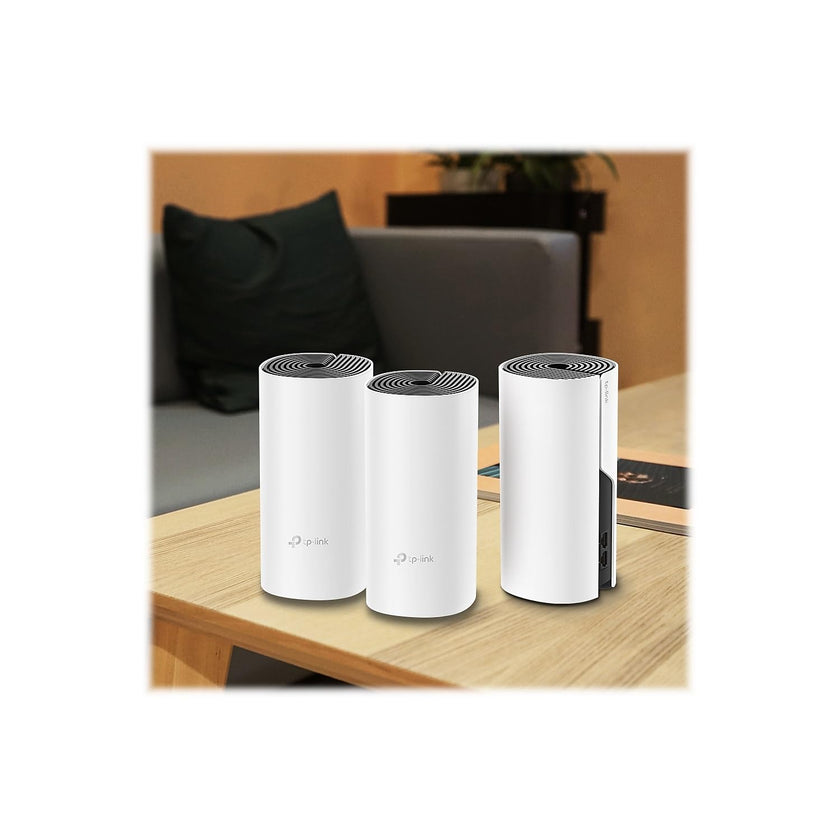 TP-Link Deco Whole Home Mesh WiFi System (Deco M4) – Up to 5,500 Sq. Ft. Coverage, Replaces Wireless Internet Routers and Extenders, Gigabit Ports, Works with Alexa, 3-Pack 🍁 All In One Marketplace Canada