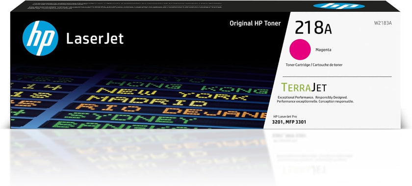 HP 218A Original LaserJet Toner Cartridge - Standard Yield - Magenta