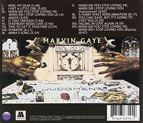 Marvin Gaye / Here, my Dear - CD (Used)