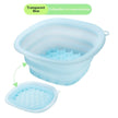 Foldable Silicone Face Ice Bath Bowl