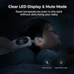 Thermometer Forehead and Ear Thermometer Digital Infrared Thermometer Baby Thermometer Accurate 1s Measure 40 Set Memory Mute Mode LED Screen for Adults Kids Fever Alarm with Storage Bag 🍁 All In One Marketplace Canada