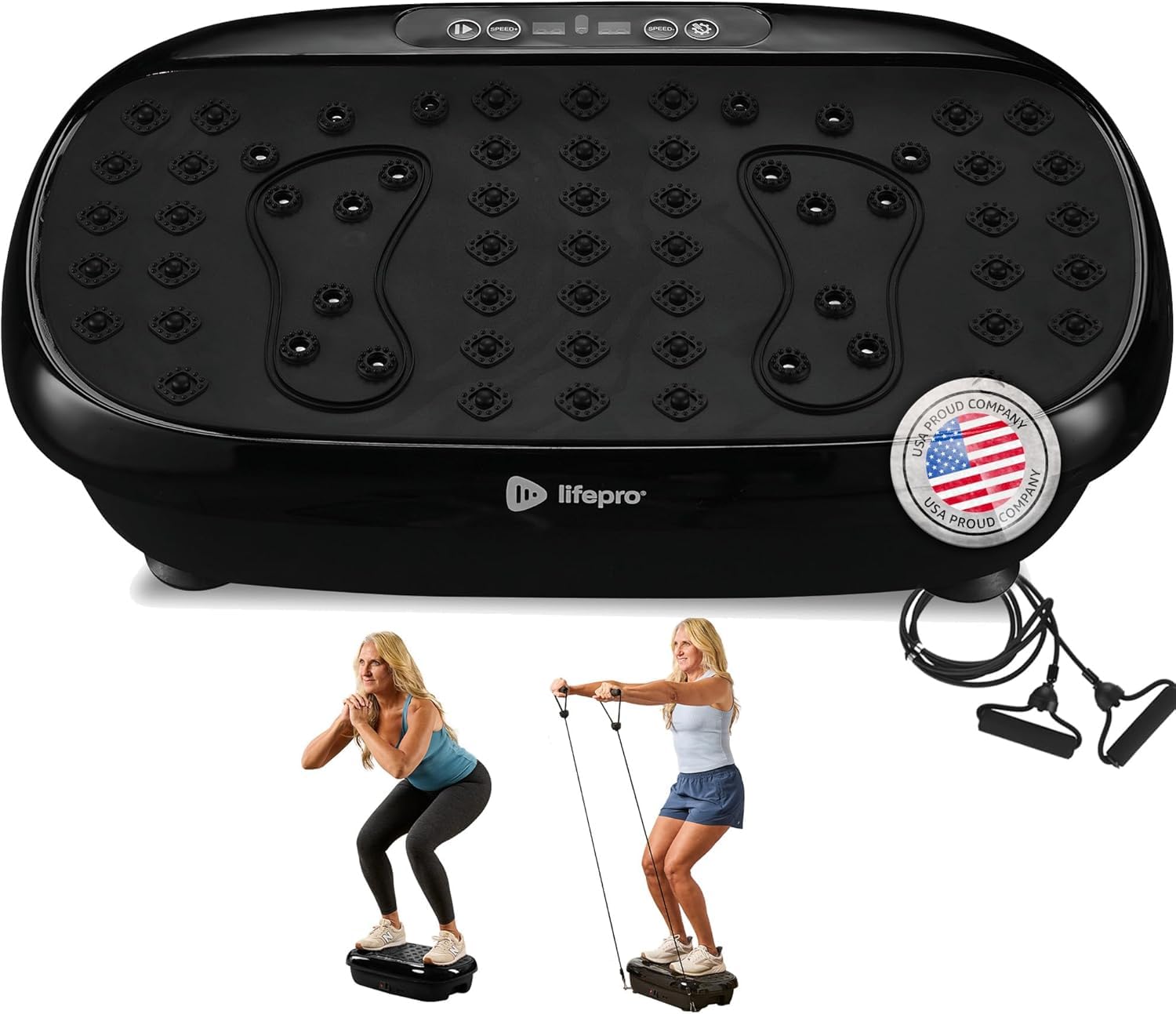 Lifepro HexaplateLite Vibration Plate Exercise Machine-Small & Lightweight 🍁 All In One Marketplace Canada