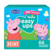 Pampers Easy Ups Girls & Boys Potty Training Pants, Size 5 (3T4T), 66 Count, Peppa Absorbent Training Underwear, Up to 100% Leakproof Day and Night, Hypoallergenic 🍁 All In One Marketplace Canada
