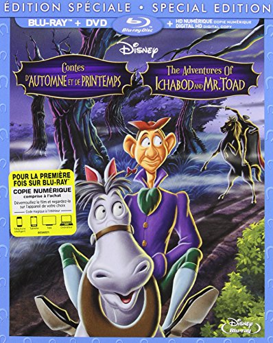 The Adventures Of Ichabod And Mr. Toad [Blu-ray] (Bilingual)
