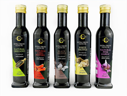 5 Flavored Oil Set (finishing oil) Non GMO, Cold Pressed