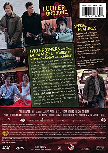 Supernatural: The Complete Fifth Season - DVD (Used)