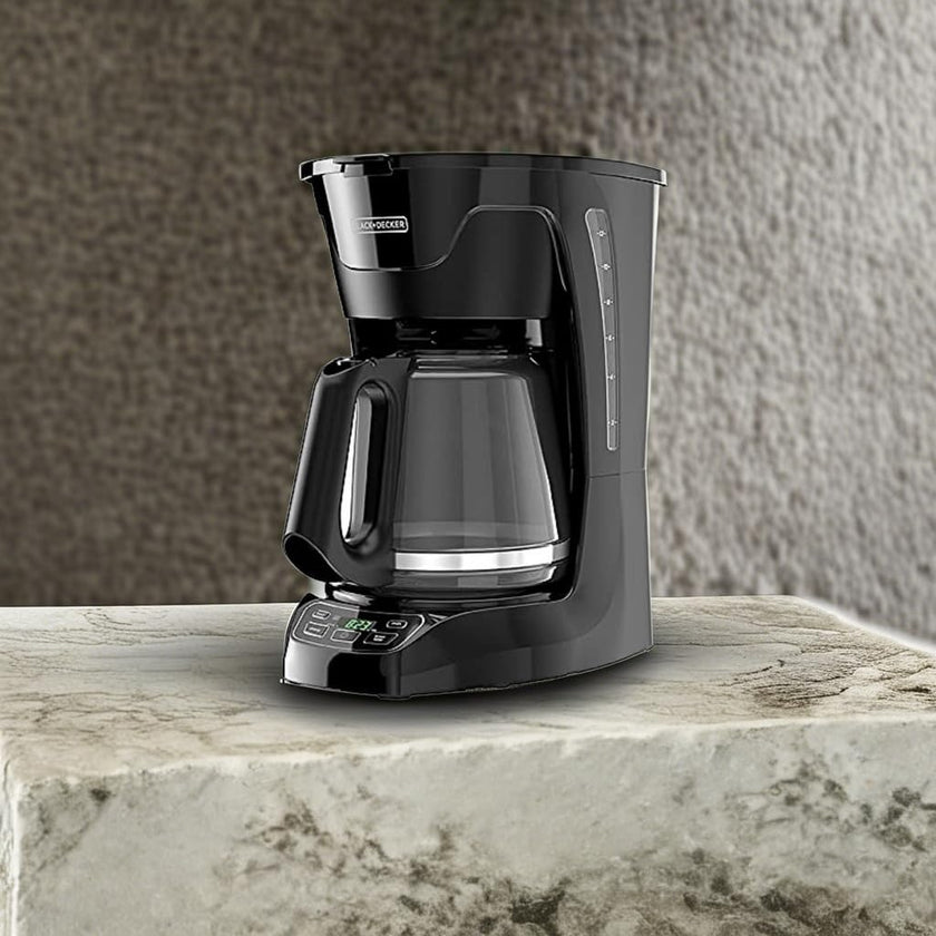 BLACK+DECKER Programmable Digital Coffeemaker,12-Cup Coffee Machine, Black 🍁 All In One Marketplace Canada