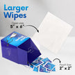 Lens Wipes for Eyeglasses - Pre-Moistened Individually Wrapped Scratch & Streak-Free for Glasses, Sunglasses & Camera Lenses 500ct 🍁 All In One Marketplace Canada