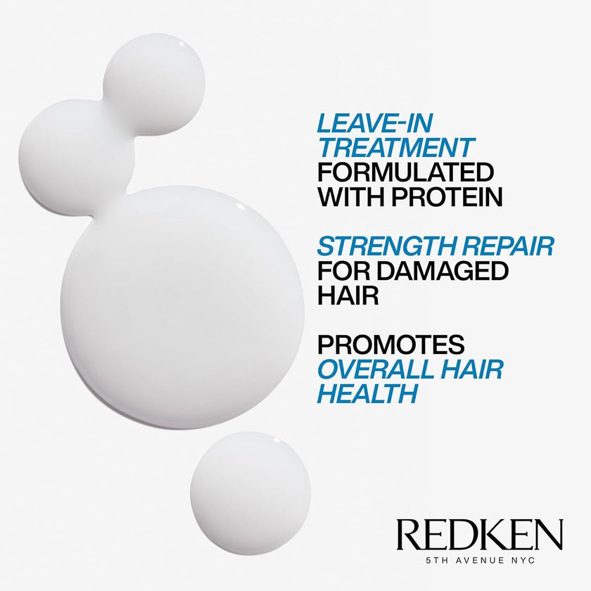 REDKEN Anti-Breakage Leave-In Treatment, Conditioner For Dry, Damaged Hair, Fortifies and Helps Reduce Breakage, Infused With Proteins, Extreme Anti-Snap, 250 ml 🍁 All In One Marketplace Canada