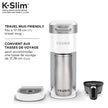 Keurig K-Slim Single Serve K-Cup Pod Coffee Maker, Featuring Simple Push Button Controls and MultiStream Technology, White 🍁 All In One Marketplace Canada