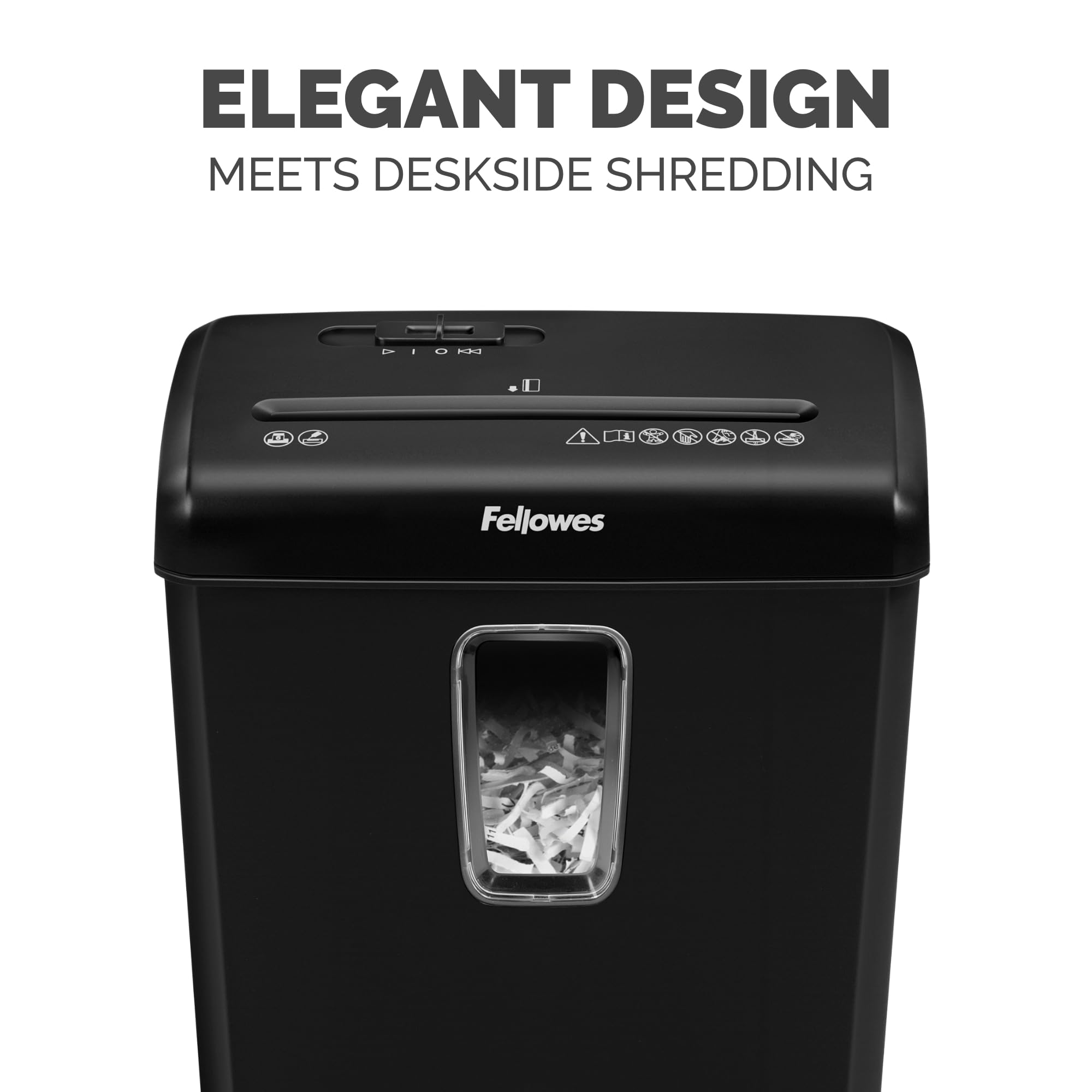 Fellowes Powershred P-30C 6-Sheet Cross-Cut(4-Gallon bin) Deskside Paper Shredder, Black 🍁 All In One Marketplace Canada