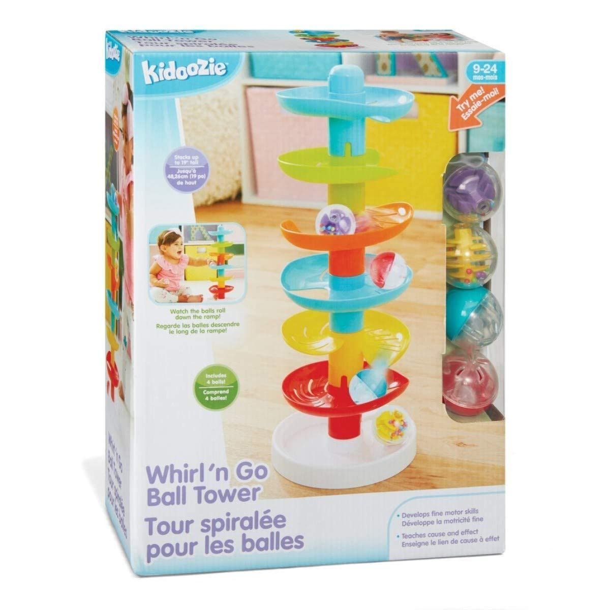 Kidoozie Whirl 'n Go Ball Tower 🍁 All In One Marketplace Canada