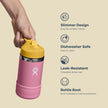 Hydro Flask 12 Oz Kids Wide Mouth Bottle with Straw Cap and Boot, Anemone 🍁 All In One Marketplace Canada