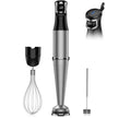 Immersion Blender Handheld 1100W - 3 in 1 Hand Blenders Set with Trigger Speed Control Stainless Steel Emulsion Stick with Whisk and Milk Frother, Emulsifier for Kitchen for Soup, Smoothie, Puree 🍁 All In One Marketplace Canada