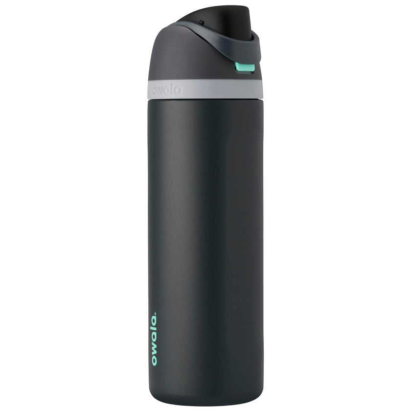 Owala FreeSip Insulated Stainless Steel Water Bottle with Straw for Sports and Travel, BPA-Free, 24oz, Foggy Tide 🍁 All In One Marketplace Canada