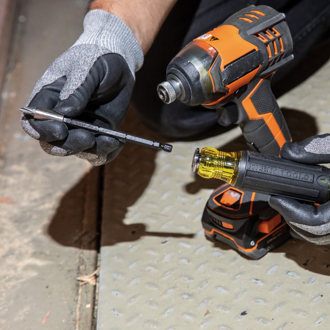 Klein Tools 32303 Multi-Bit Screwdriver/Nut Driver, Impact Rated 14-in-1 Magnetic Screwdriver Set Phillips, Slotted, Square, Combo, Torx 🍁 All In One Marketplace Canada