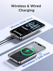 UGREEN 10000mAh PD 20W Magnetic Battery Pack Power Bank for iPhone, 7.5W Wireless Portable Charger with Magsafe, Skin-Friendly Compatible with iPhone 17/16/15/14/13 Series-Black, Includes USB-C Cable 🍁 All In One Marketplace Canada
