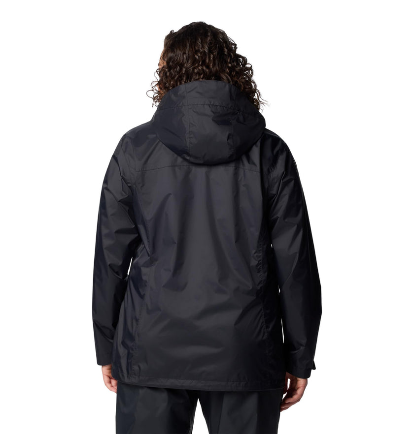 Columbia Womens Arcadia II Waterproof Rain Jacket, Black, Small 🍁 All In One Marketplace Canada