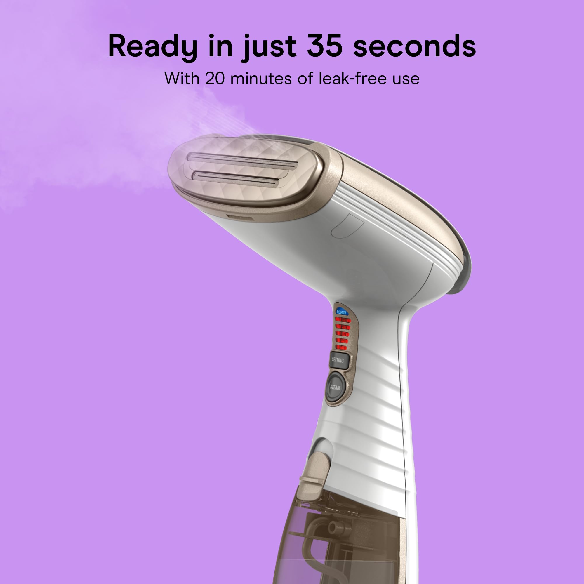 Conair Turbo Extreme Steam Hand Held Fabric Steamer, White/Champagne, One Size 🍁 All In One Marketplace Canada