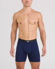 SAXX Underwear Co. Men's Core Cotton Boxer Brief Fly 3-Pack, Lake Blue/Deep Cobalt/Navy, Medium 🍁 All In One Marketplace Canada