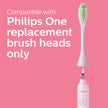 Philips One by Sonicare Battery Toothbrush, Brush Head Bundle, Manhattan Pink, BD3003/AZ 🍁 All In One Marketplace Canada