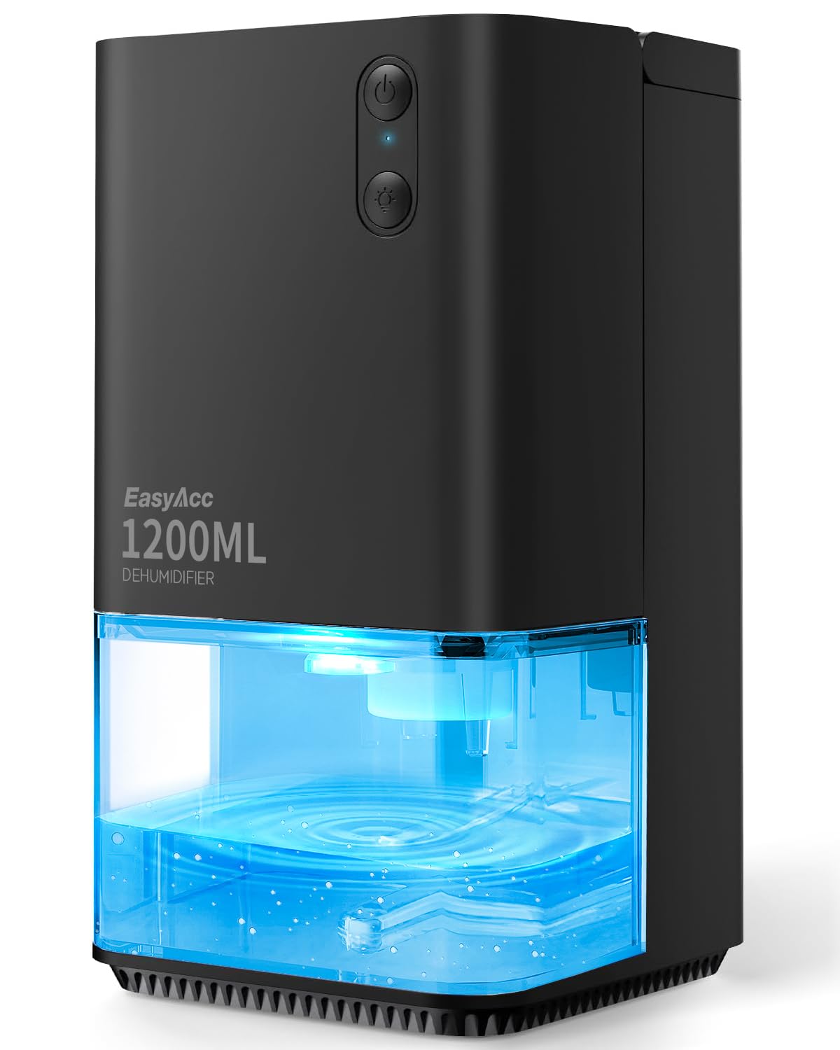 EasyAcc Dehumidifiers for Home Basements, 40oz Air Dehumidifier for Home(450sq ft) with Handle/7 LED Lights, Ultra Quiet & Auto Shut off Dehumidifiers for Bedroom Bathroom Closet RV 1200ml Black 🍁 All In One Marketplace Canada