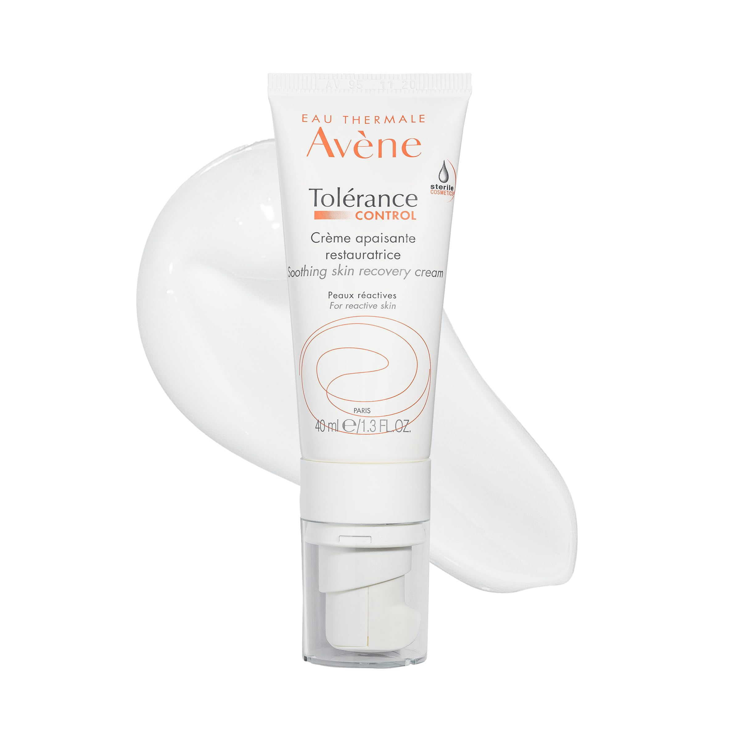 Eau Thermale Avene Tolerance Control Soothing Skin Recovery Cream, For all Hypersensitive, Reactive, Intolerant and Allergic skin, Normal to Combination skin, Tube with Sterile Cosmetic pump, Day Cream, 40 ml 🍁 All In One Marketplace Canada