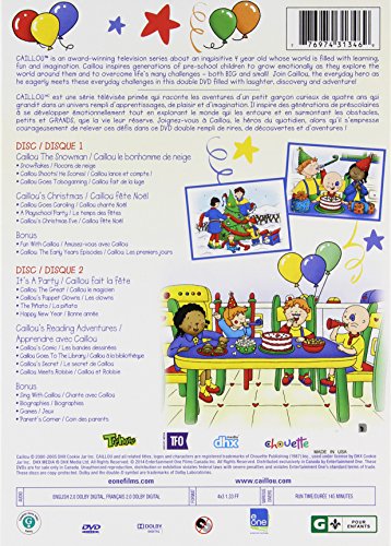 Caillou Classics - Volume 8: It's A Party (Bilingual) - DVD