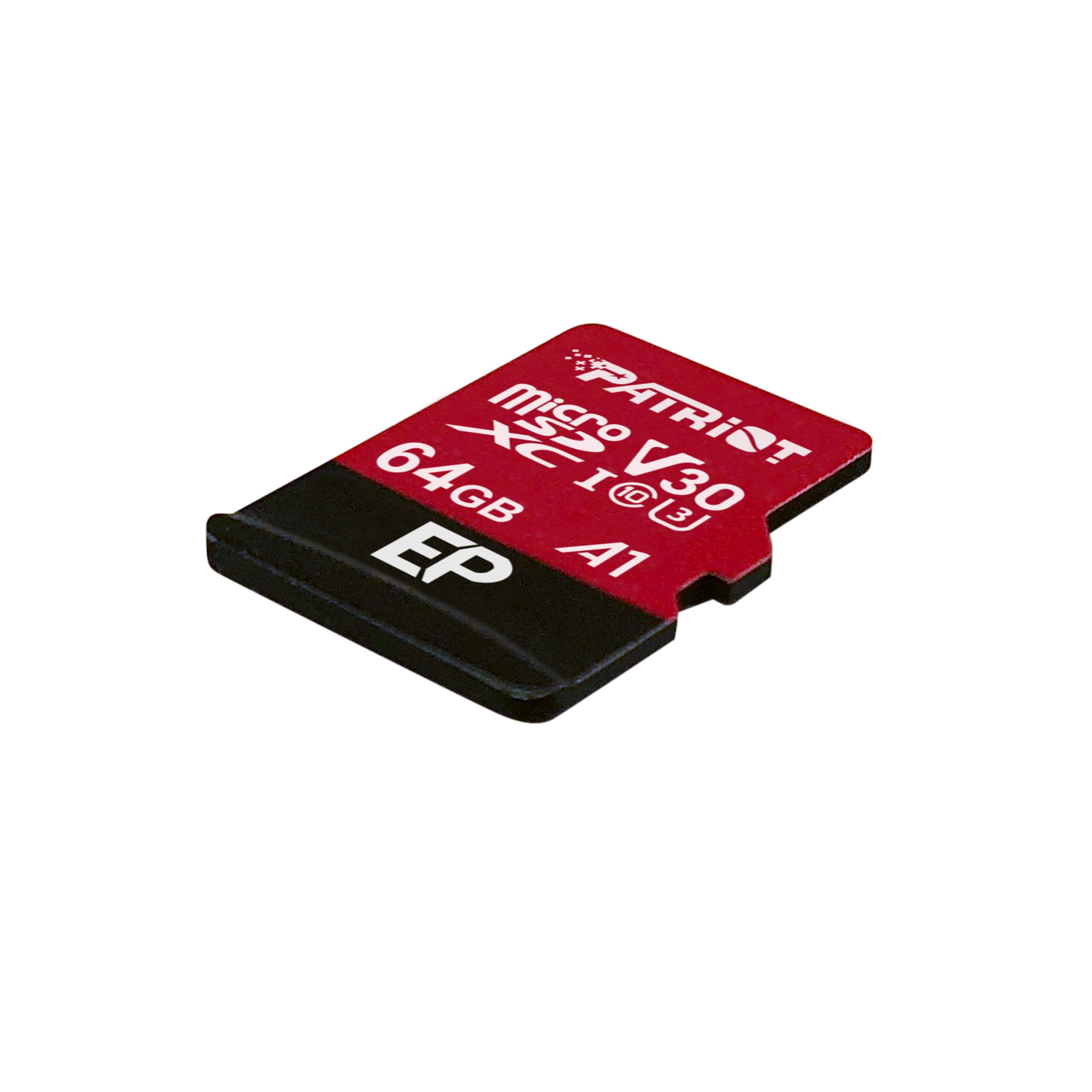 Patriot 64GB A1 / V30 Micro SD Card for Android Phones and Tablets, 4K Video Recording - PEF64GEP31MCX 🍁 All In One Marketplace Canada