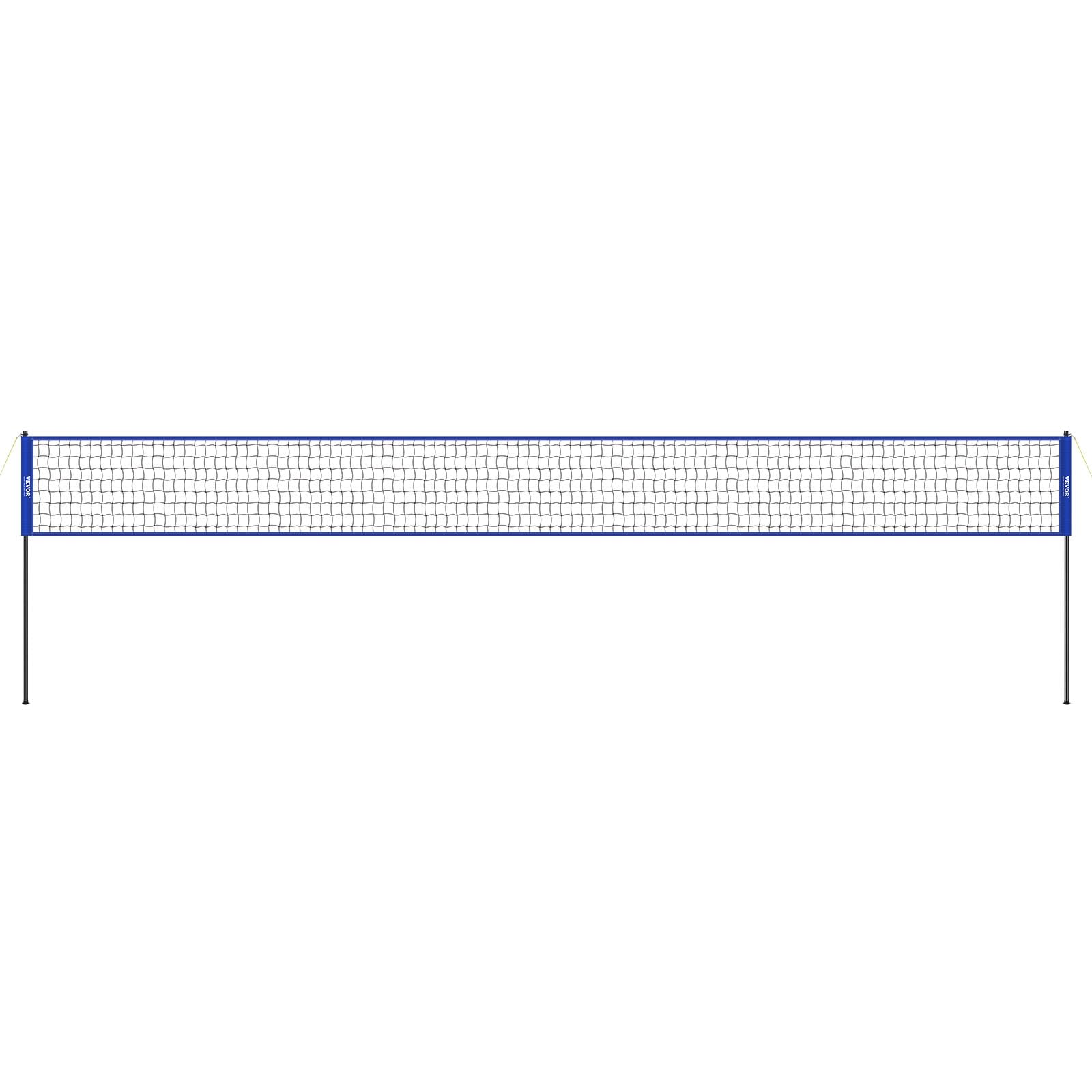 VEVOR Outdoor Portable Volleyball Net System, Adjustable Height Steel Poles, Professional Volleyball Set with PVC Volleyball, Pump, Carrying Bag, Heavy Duty Volleyball Net for Backyard, Beach, Lawn 🍁 All In One Marketplace Canada