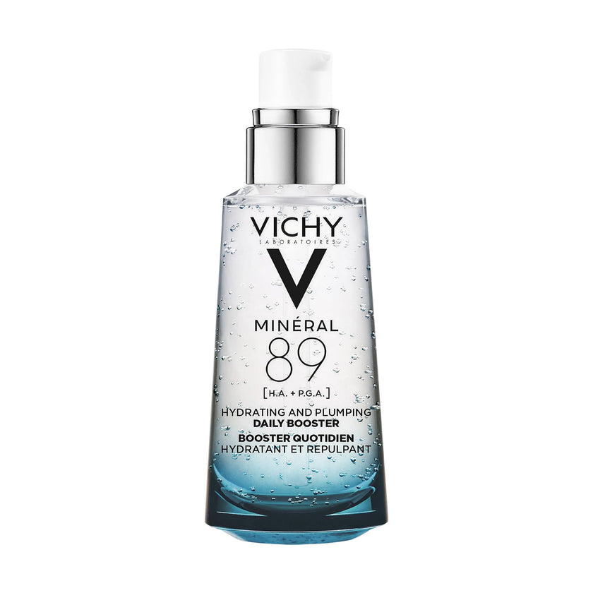 Vichy Hydrating Hyaluronic Acid Serum, Mineral 89 Serum and Daily Skin Booster with Natural Origin Hyaluronic Acid, Hydrates and Strengthens Sensitive Skin, 50mL 🍁 All In One Marketplace Canada