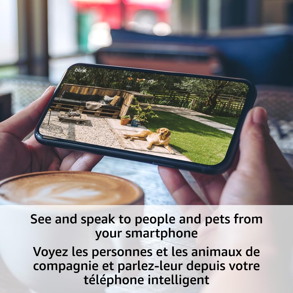 Blink Outdoor 4 – Wireless smart security camera, two-year battery life, 1080p HD day and infrared night live view, two-way talk. Required Sync Module not included – Add-on camera 🍁 All In One Marketplace Canada