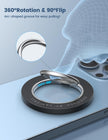 Lamicall Magnetic Finger Phone Ring Holder - Magnetic Phone Ring Holder for MagSafe, Magnet Ring Grip Stand, for iPhone 17 16 15 14 13 12, Pro, Pro Max, Mini, Air for Magsafe Accessories, Misty Black 🍁 All In One Marketplace Canada