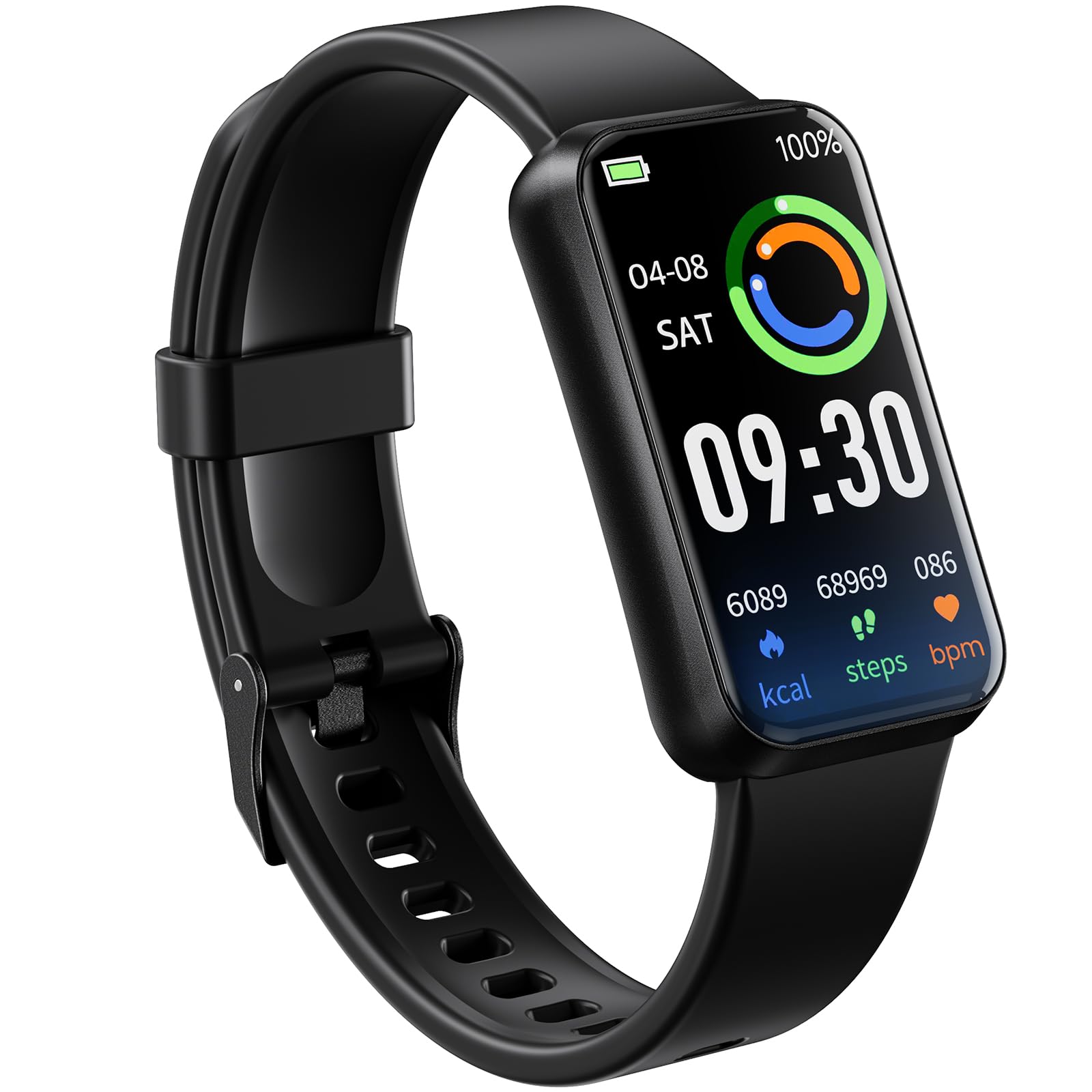 USMECBL Fitness Tracker, Blood Oxygen Heart Rate Sleep 24/7 Health Monitor/Calorie Steps Counter Pedometer Activity Smart watchs/Notifications for Android/iOS Men Women 🍁 All In One Marketplace Canada