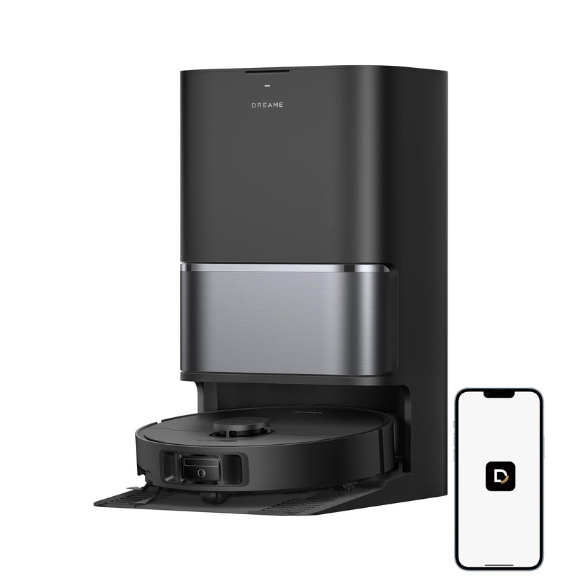 DREAME L40 Ultra Gen 2 Robot Vacuum and Mop with 25,000Pa Suction, Extendable Side Brush and Mop, All-in-One Self-Emptying & Cleaning Dock, Voice & App Control, Black 🍁 All In One Marketplace Canada