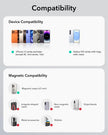 ESR 15W for MagSafe Car Mount Charger, Air Vent Dashboard Wireless Magnetic Phone Holder Chargerfor iPhone 17e Air 17 Pro Max 16 15 14 Plus 13 12 Mini, Galaxy S25/S26 Series for MagSafe Accessories 🍁 All In One Marketplace Canada