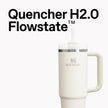STANLEY Quencher H2.0 Tumbler with Handle and Straw 30 oz | Flowstate 3-Position Lid | Cup Holder Compatible for Travel | Insulated Stainless Steel Cup | BPA-Free | Violet Blossom 🍁 All In One Marketplace Canada