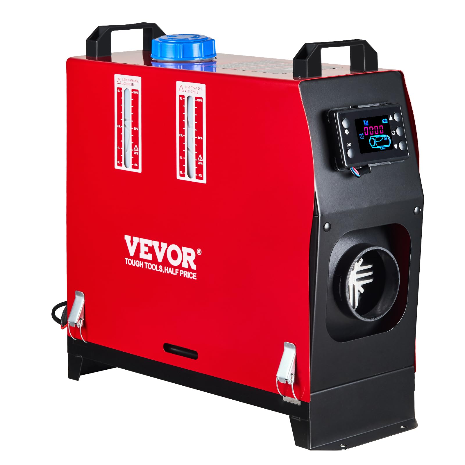VEVOR Diesel Heater 12V Diesel Air Heater Muffler 8KW Diesel Air Heater with Remote Control & LCD Thermostat Monitor for Car Trucks Motor-Home Boat and Bus 🍁 All In One Marketplace Canada