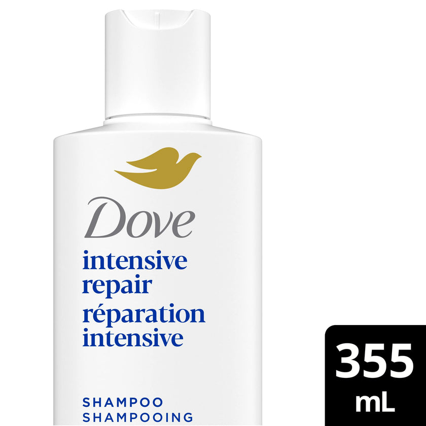 Dove Intensive Repair Shampoo & Conditioner for Damaged Hair, with Liquid Bio-Protein Care technology, 355ml (2 Shampoo + 2 Conditioner) 🍁 All In One Marketplace Canada